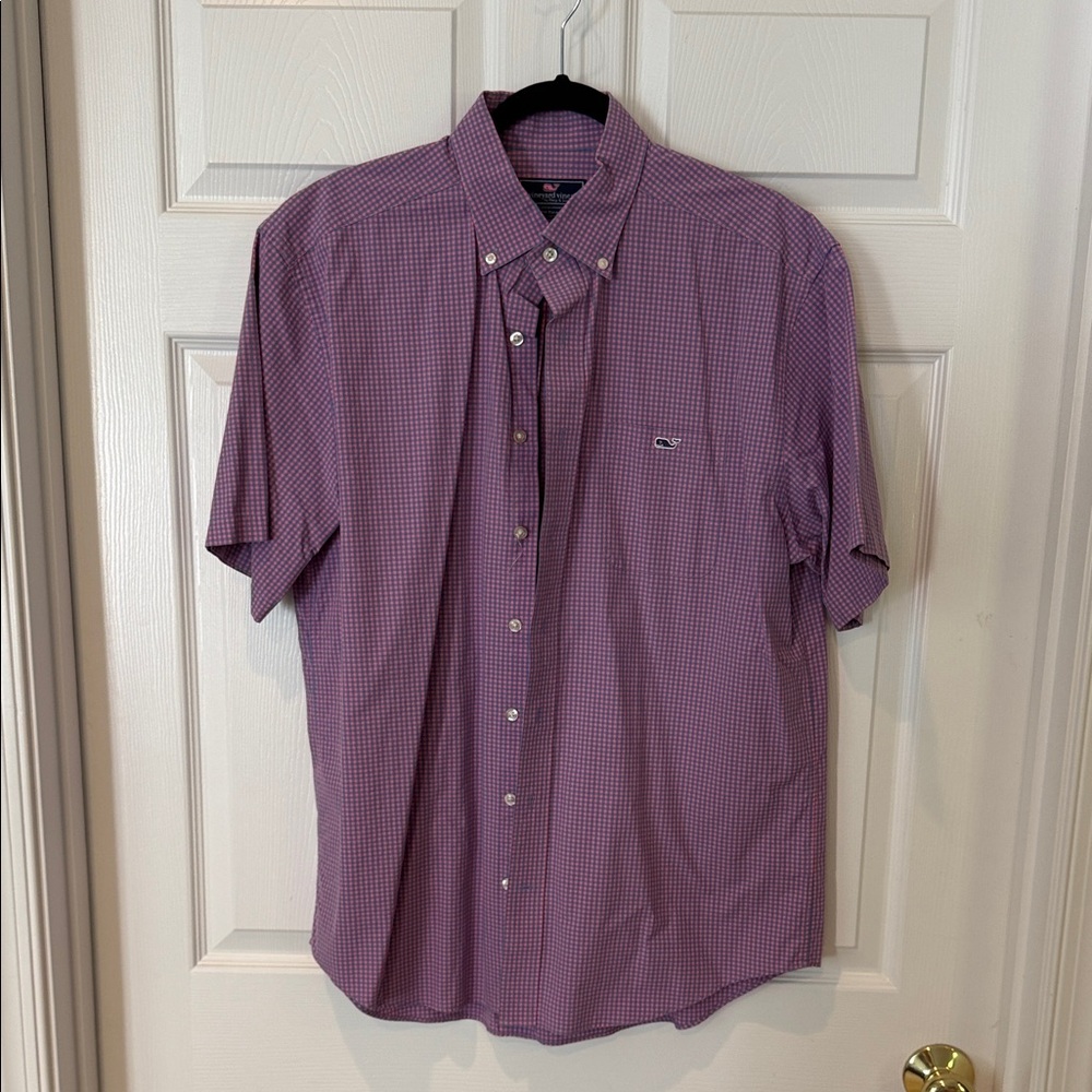 Vineyard Vines Men's Checkered Button Down Shirt